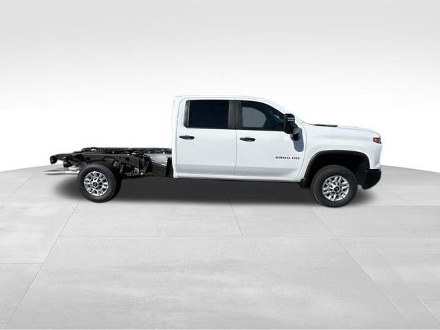 2026 Chevrolet Silverado 2500 HD WT in Summit White — front three-quarter view