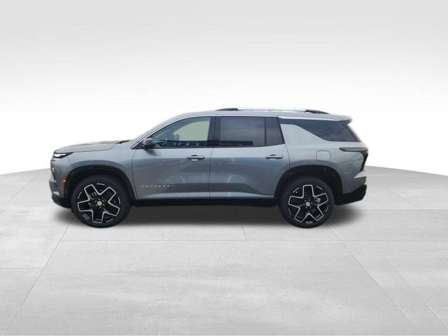 2026 Chevrolet Traverse High Country in Sterling Gray Metallic — front three-quarter view