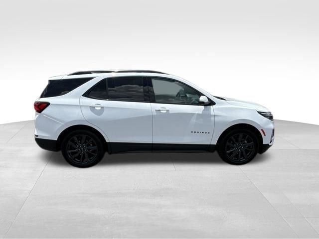 2022 Chevrolet Equinox RS in Summit White — front three-quarter view