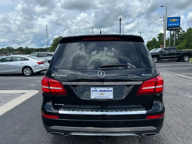 2017 Mercedes-Benz GLS — rear three-quarter view